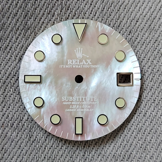 Dial maker - White MOP (Mother of Pearl) Relax Dial