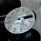 Dial maker - MOP (Mother of Pearl) with White Japanese Waves (Seigaiha) Relax Dial