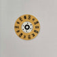 Dial maker - NH35/36A Day/ Date  Kanji  Wheel Disc Full BEIGE lume