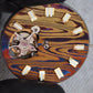 Dial Maker - Burned Pattern Damascus (Open Heart) For Seiko NH38 Movement