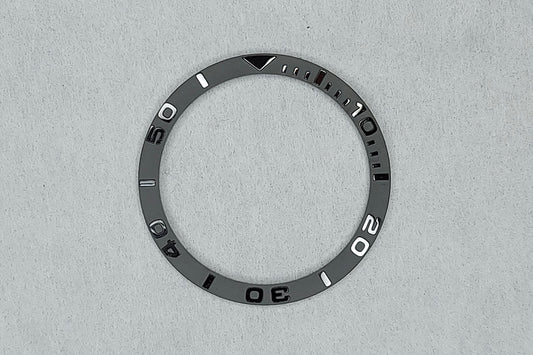 Dial Maker - Black (Sloped) Ceramic Bezel Insert for Seiko SKX007/SRPD